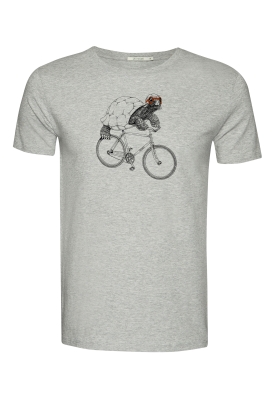 Bike turtle - heather grey